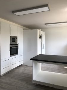 Küche mit Kühlzelle